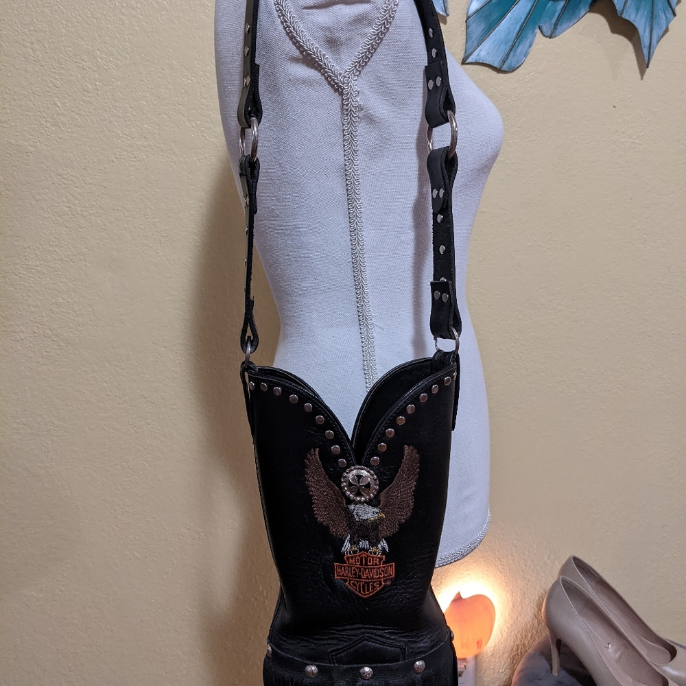 Unique Harley Davidson Leather Purse